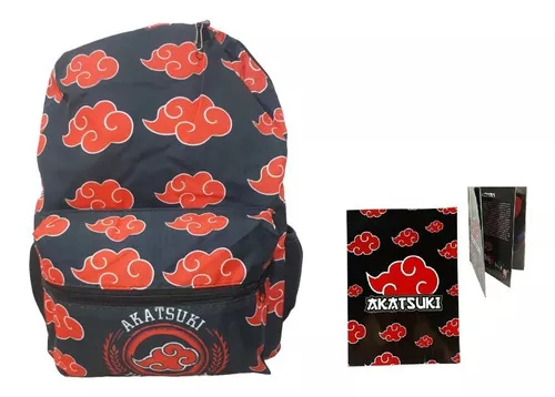 Mochila Original Naruto Akatsuki Nuvem - Bolsa De Costas Escolar Lançamento  Pacific no Shoptime