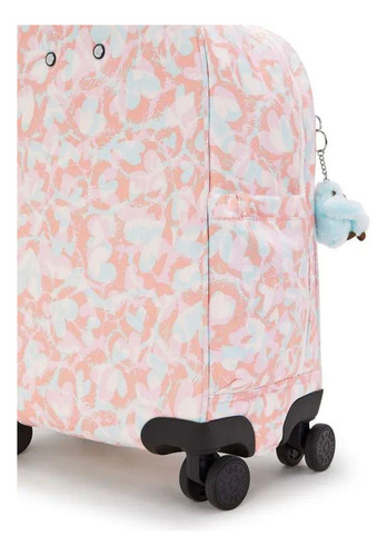 Mochila 04 Rodinhas Kipling Mese Cup Cake Love Cor Bege