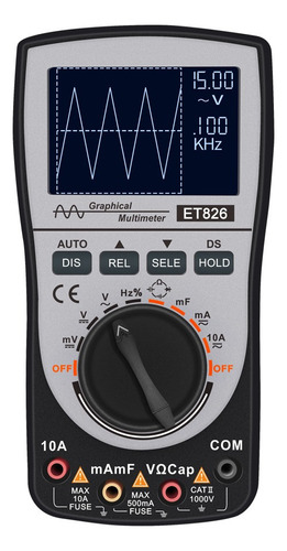 Osciloscopio Inteligente 2 En 1 Digital Y Portátil