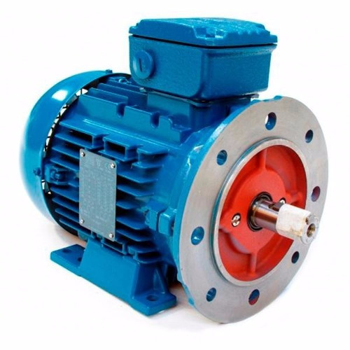 Motor Weg 0,33 Hp-3000 Rpm Trifásico 220/380v B35 Con Brida