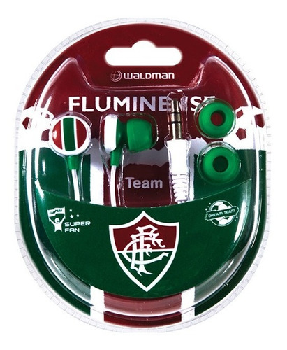 Fone De Ouvido Waldman Fluminense - Sf-10/flu