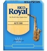 Palheta Sax Saxofone Alto Rico Royal Número 2 E 1/2