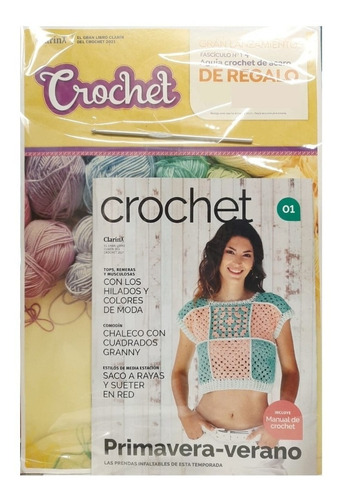 Revista Crochet N° 1 - Primavera Verano - Clarín