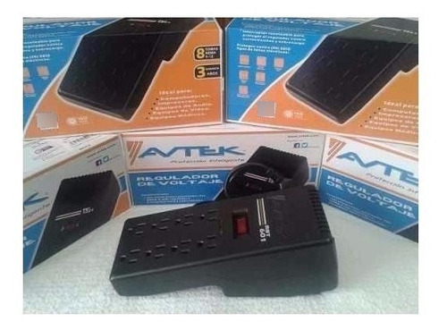 Imagen 6 de 8 de Protector Avtek Computadora, Tv Y Electronica, R8t-1221