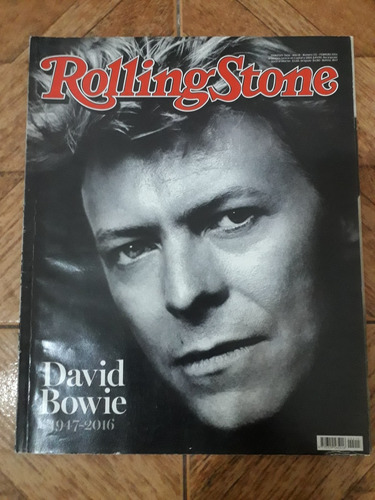 Revista Rolling Stone Nro 215 Febrero 2016 David Bowie