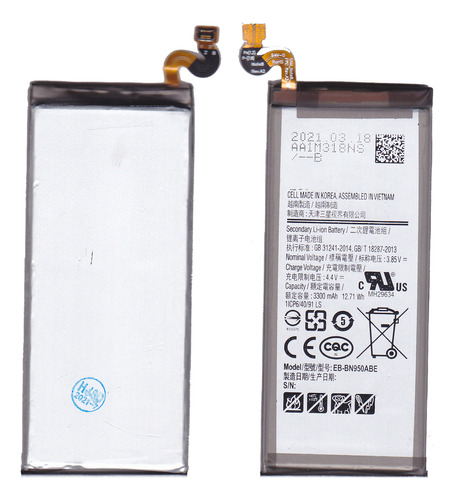 Bateria Compatible Para Samsung N950 Note 8