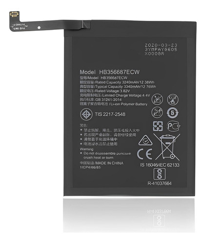 Batería Pila Para Telefono Huawei P30 Lite