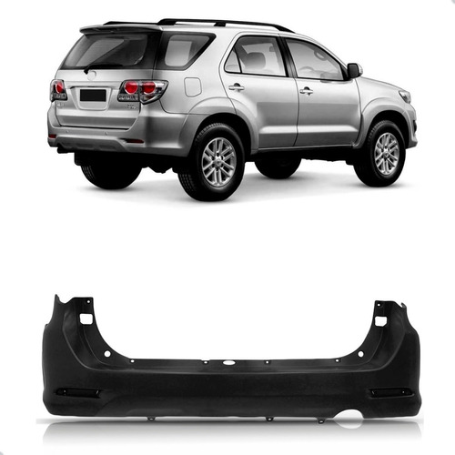 Parachoque Traseiro Hilux Sw4 2012 2013 2014 2015.