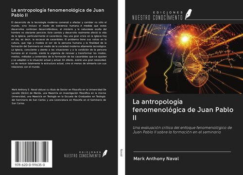 Libro: La Antropología Fenomenológica De Juan Pablo Ii: Una