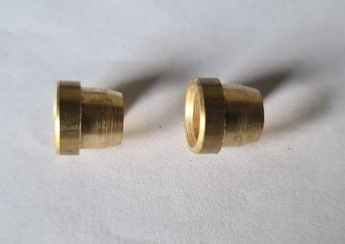 Kit União Emenda Porca Anilha Insert Tubo De 12mm C/4un