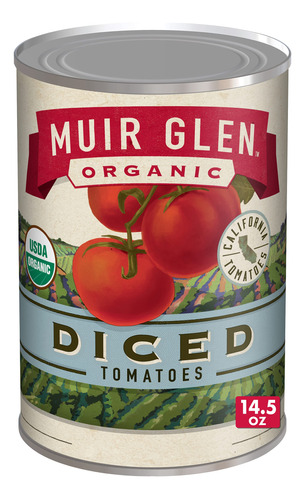 Muir Glen , Tomates Orgnicos En Cubitos, 14.5 Oz (paquete De