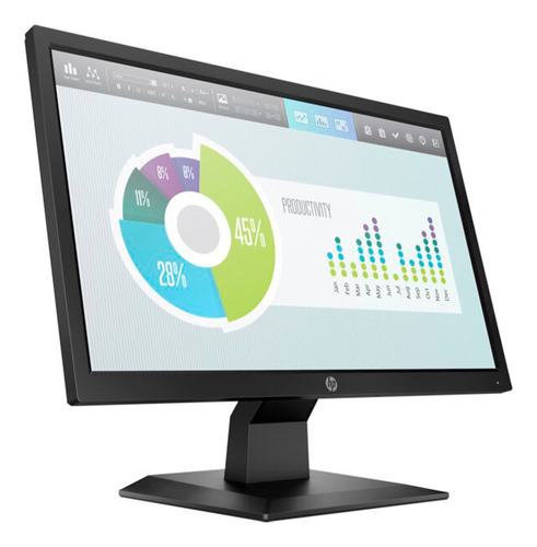 Monitor Hp P204 Led 19.5 1600 X 900 Hdmi / Vga Bde