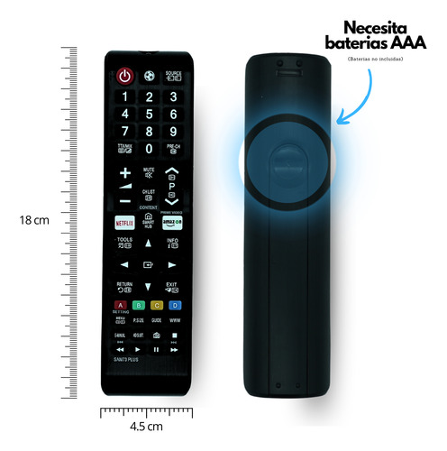 Control Remoto Para Samsung Smart Tv Universal 4k Nuevo