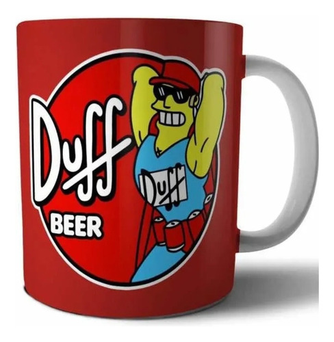 Mugs Duff Homero Simpson The Simpsons