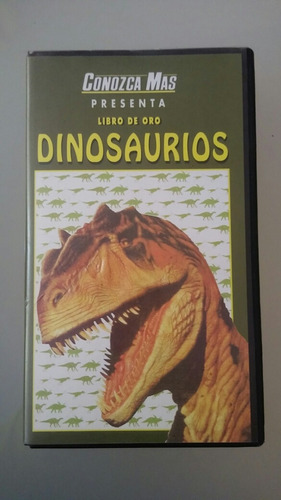 Conozca Más - Libro De Oro: Dinosaurios - Vhs