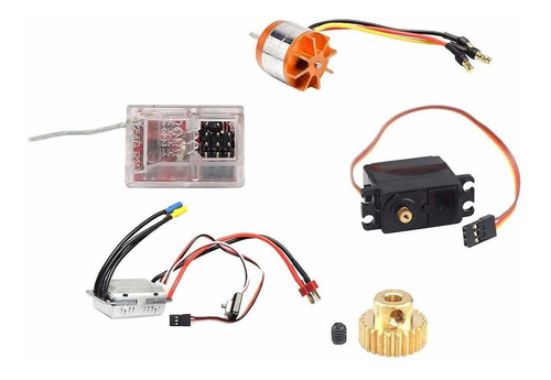 Accesorio Radio Escoba Esc Motor Para Cr Car Feiyue