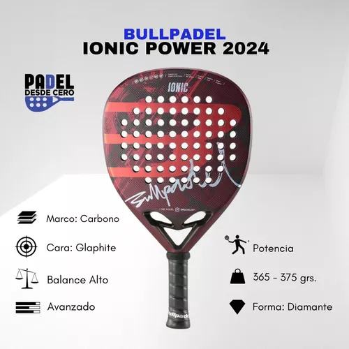 Pala Bullpadel Ionic Power 24