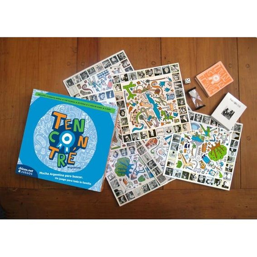Juego De Mesa Didáctico Tencontré - Chicos.net Ediciones