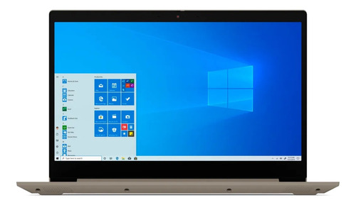 Imagen 2 de 3 de Notebook Lenovo IdeaPad 15IIL05 almond 15.6", Intel Core i3 1005G1 4GB de RAM 128GB SSD, Intel UHD Graphics G1 1366x768px Windows 10 Home