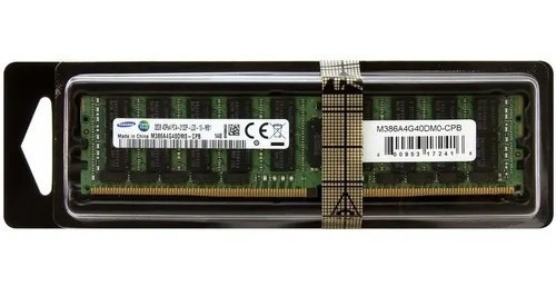 Imagem 2 de 3 de Memoria 32 Gb Ddr4 2133 Mhz P/ Hp Dell Ibmm386a4g40dm0-cpb