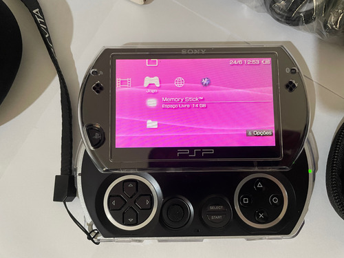 Psp Go Cib Impecável! De Colecionador! Preto (Usado)