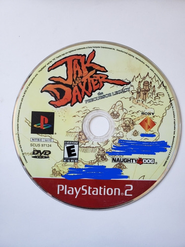 Jak And Daxter The Precursor Legancy Ps2 Solo Disco (Usado)