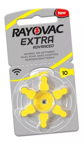 Pilas audífonos - Rayovac Extra 10 - Packs de 5 ó 10 estuches -Opticenter