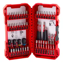 Comprar Juego Puntas De Destornillador Shockwave Milwaukee 54pzs