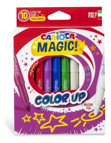 Marcadores Carioca Cambia Color Magic Color Up X10