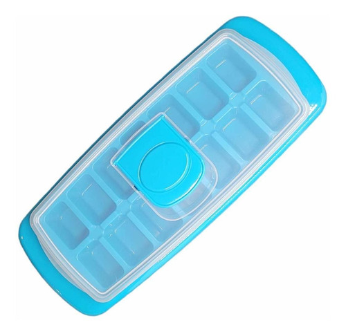 Bandeja Cubito Hielo Tapa 14 Cubo Antiderrame Facil Abrir 1