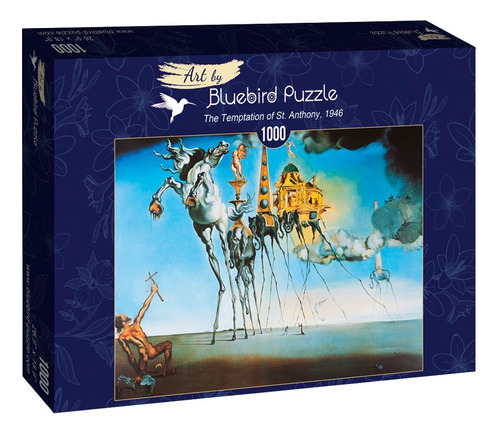 Bluebird Puzzle 1000 Pzs - Dalí - The Temptation Of St. Ant