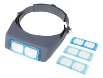 Comprar S Lupa De Cabeça Lupa Binocular Com 4 Lentes Ópticas