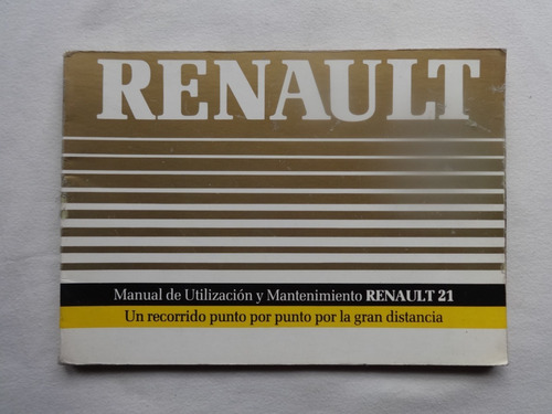 Manual Guantera Renault 21 1992 Nevada Catalogo Instruccion