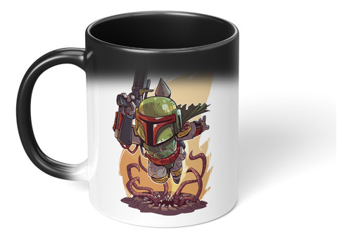 Taza Magica Cambia Color Boba Fett Star War