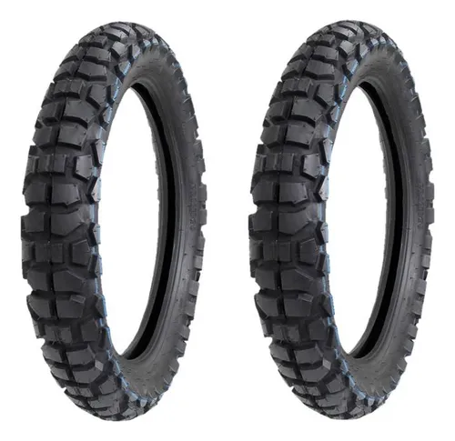 comprar Juego De Llantas 90\u002F90-21 + 120\u002F80-18 Dm250 Crossmax 250