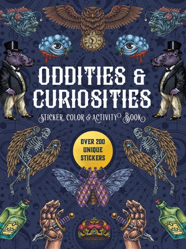 Libro Original Oddities & Curiosities Sticker, Color &... -