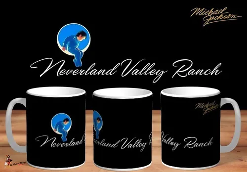 Taza Michael Jackson Neverland Valley Ranch Art
