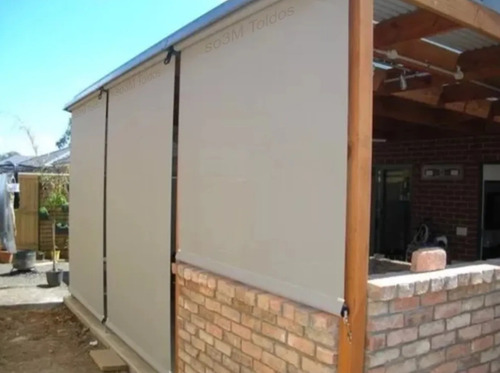 Toldo Retrátil Cortina 4,40 Largura Por 3,m Altura
