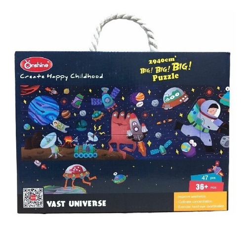 Puzzle Jumbo 47pcs - Universo