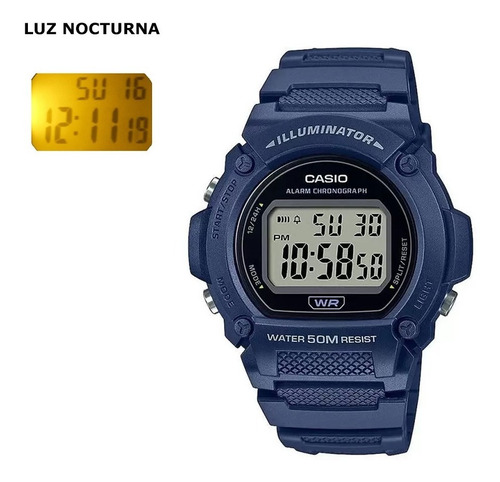 Reloj Casio W-219h-2a Relojesymas