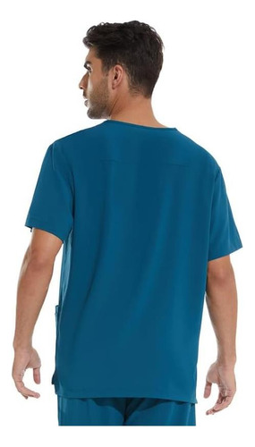 Cozyfit Scrub Top Para Hombres Scrubs De Cuello En V Con 3 M