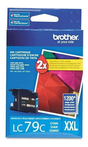 Cartucho De Tinta Brother Lc 79c Ciano