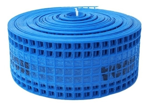 Imagen 1 de 4 de Malla De Advertencia Para Caño De Agua Azul 15cm X 100mt