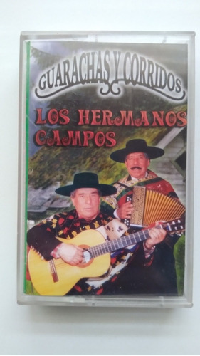 Cassete Los Hermanos Campos - Guarachas Y Corridos. J 