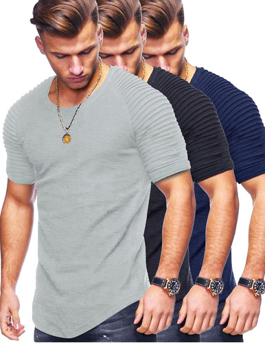 Liberty Imports Paquete De 3: Polera Musculosa Para Hombre