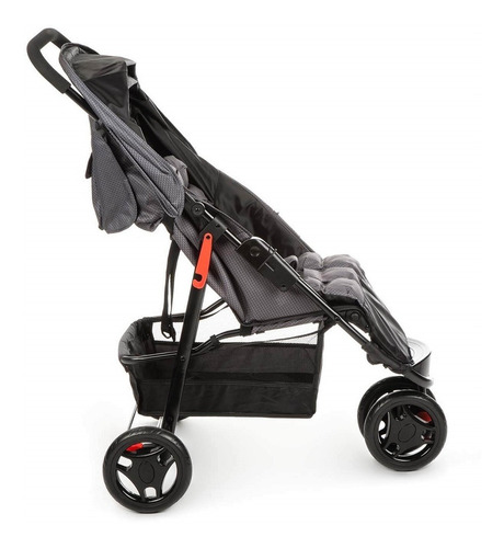 Imagem 7 de 10 de Carrinho De Bebe Travel System Delta - Cinza Grid - Voyage