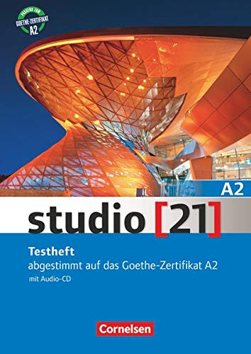 studio 21 a2 libro de examenes: testheft a2 mit audio-cd, de herman funk. Editorial CORNELSEN ALEMAN, tapa blanda en alemán, 2016