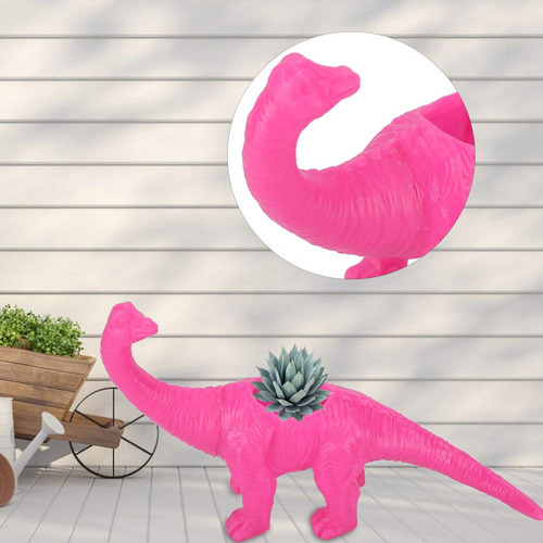 Maceta Suculenta Dinosaurio Bonsai Flor Haofy Para Jardin C