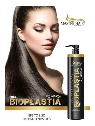Escova Progressiva Bioplastia Master Hair Profissional