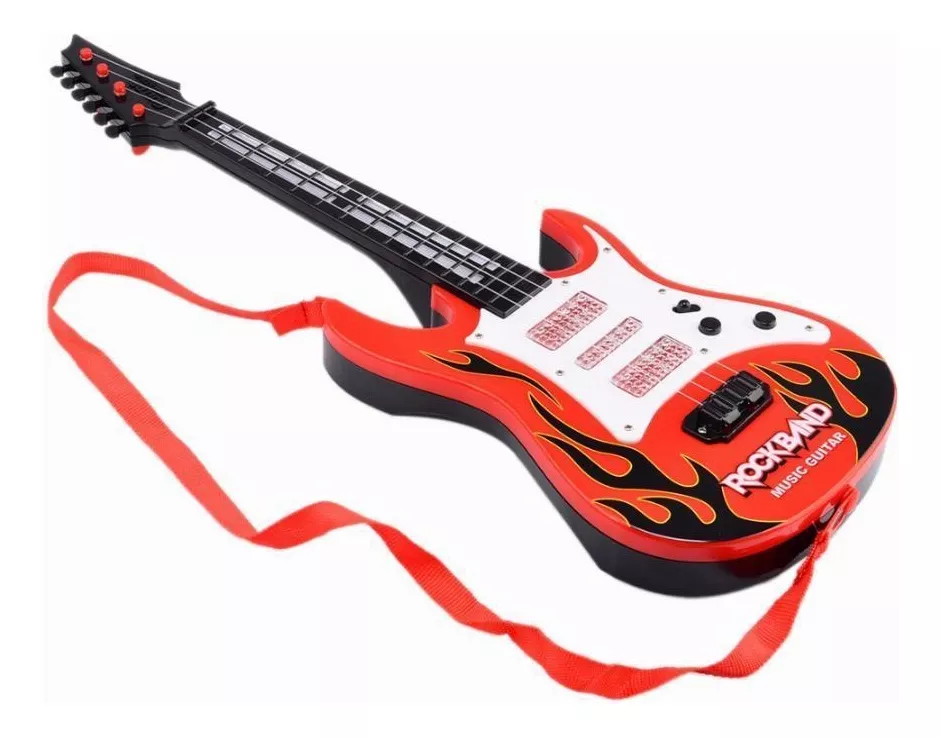 Primeira imagem para pesquisa de guitarra infantil brinquedo